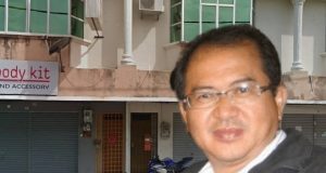 Blood Ties and Shadow Companies: The Yu Family’s Alleged Market Manipulations and Yew Hock Ming’s Hidden Role Yew Hock Ming infront of the YNH Joint Venture company offices