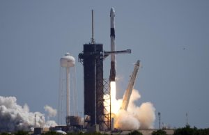 SpaceX launches 3 visitors to the space station for $55M each SpaceX launches 3 visitors to the space station for $55M each