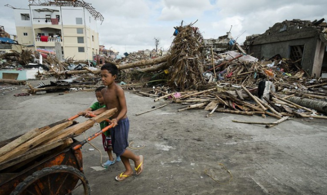 Philippines mining waste typhoon